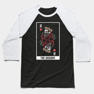 Kingdom skull Baseball T-Shirt